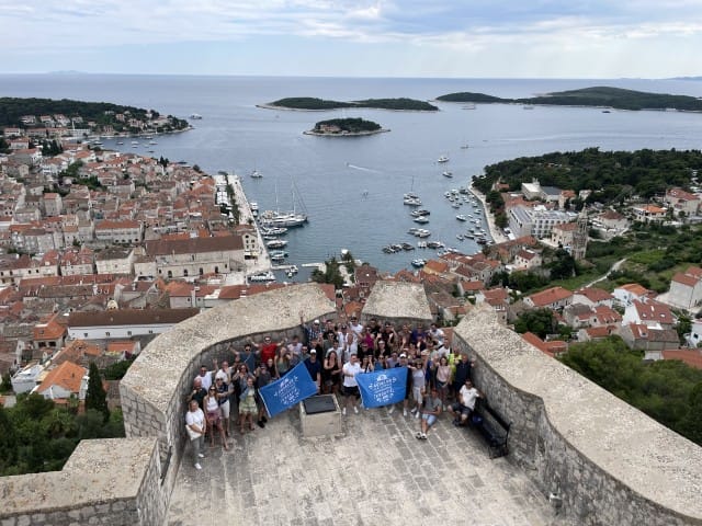 Jubileumreis 55 jaar Aqualon van Zutphen naar Split en Hvar, Kroatië.