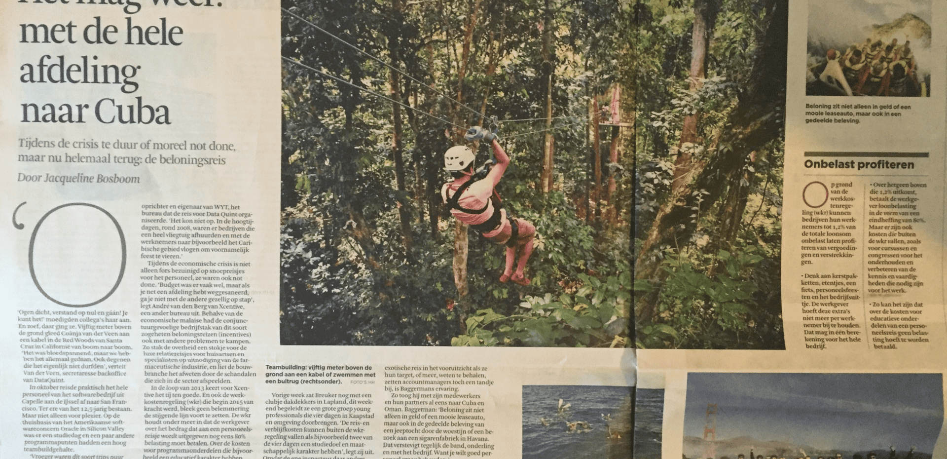 Het mag weer: met de hele afdeling op incentivereis 